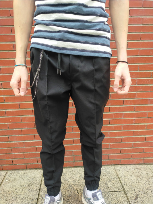 Pantalon jogger bleu