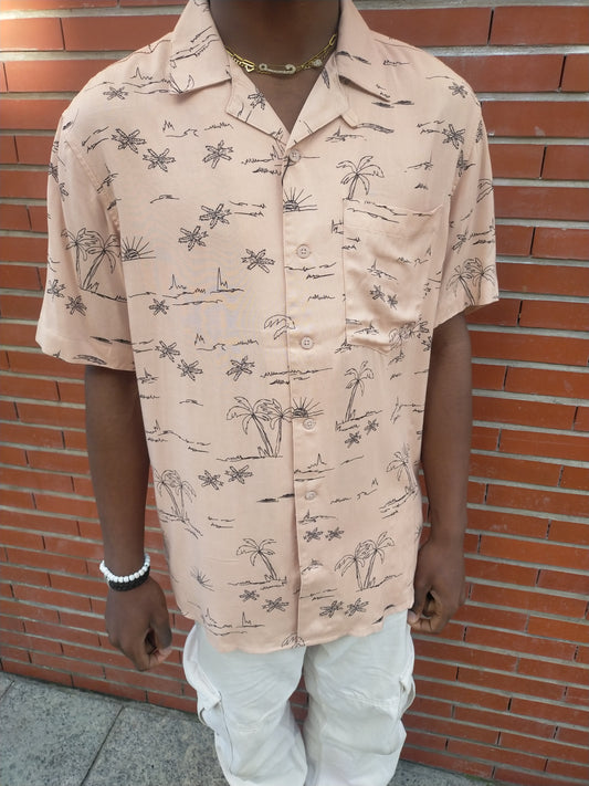 Chemise SDIan motifs plage