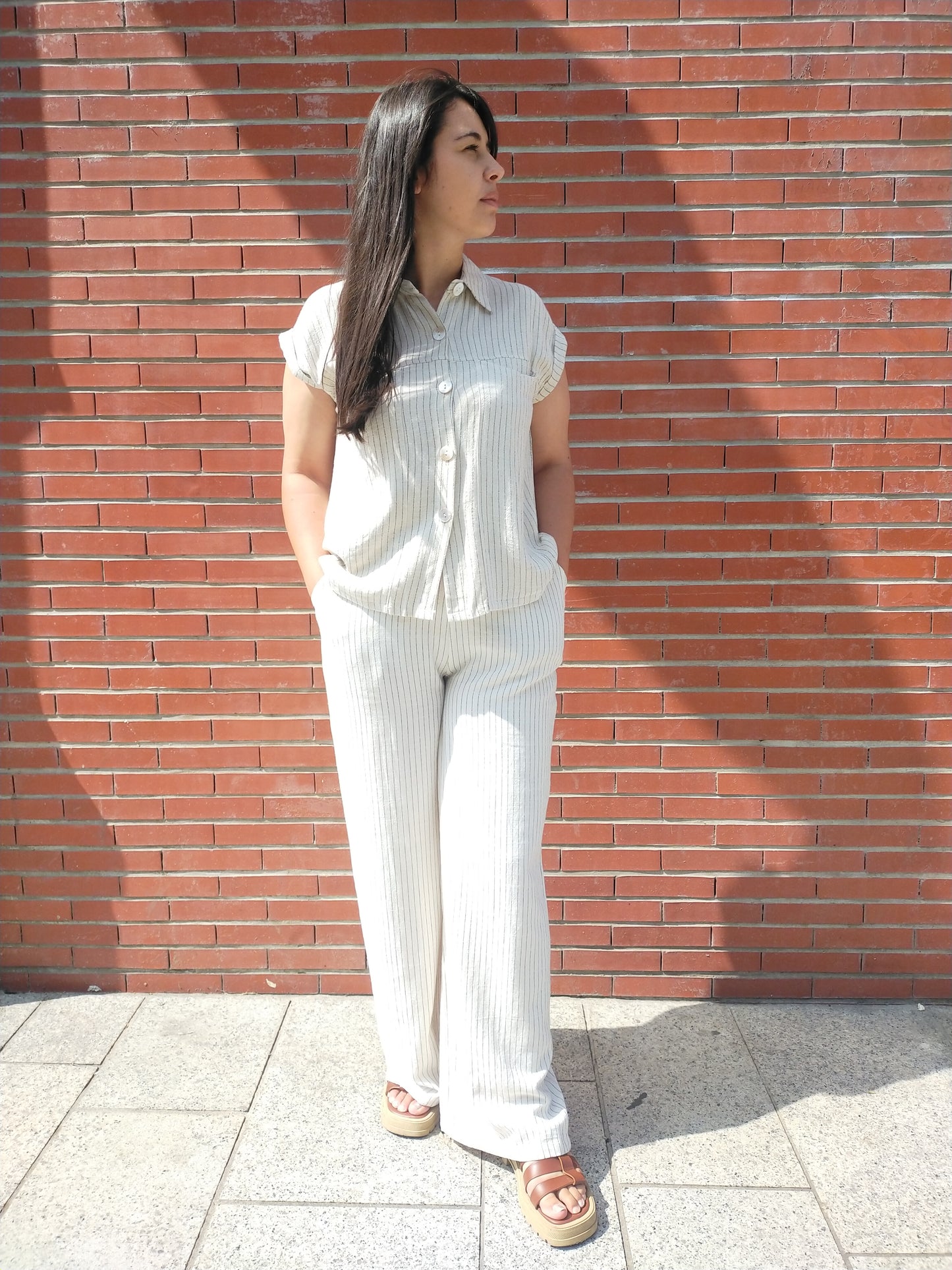 Pantalon en lin