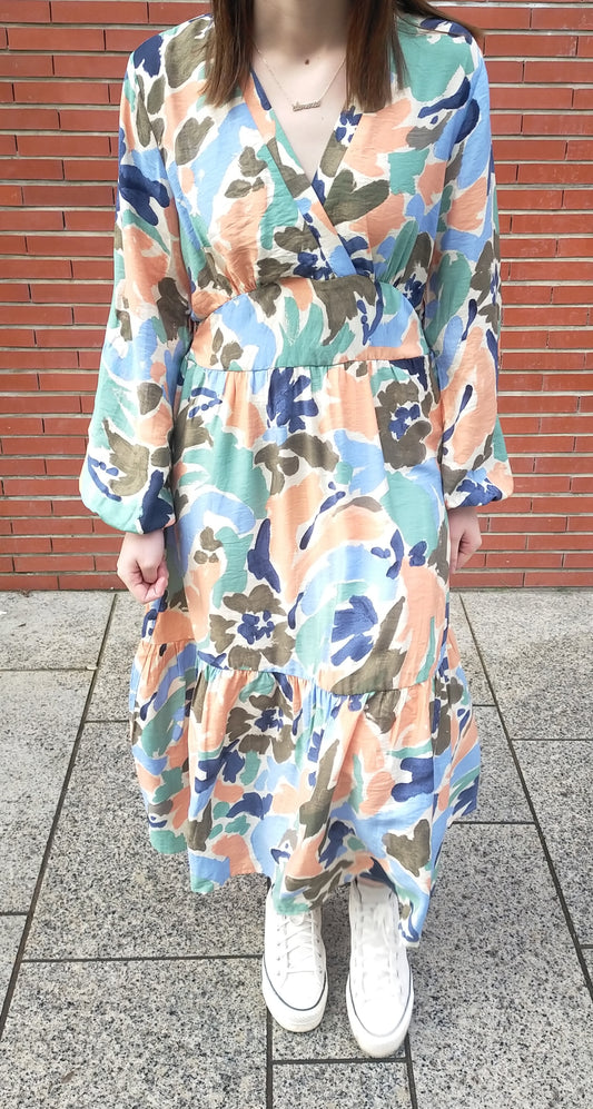 robe motif floral Ihamma