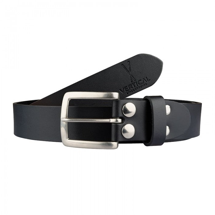 Ceinture large cuir véritable NOIR